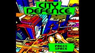 ACORN ELECTRON - CITY DEFENCE - BUG-BYTE - 1983