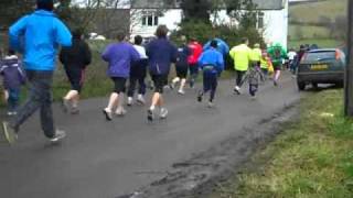 preview picture of video 'The Mad March Fun Run Wooler 12/03/2011'