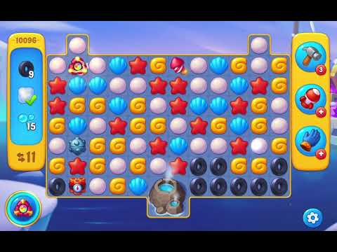 Fishdom Level 10096 - Daily Log #436 | Ice Adventure | Reward Galore