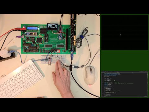 80286 Build, Ep. #68, part 2 - SPI to Nano to USB mouse (PS/2 protocol)