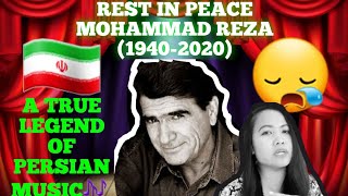 Reacts to Great Maestro Shajarian, Tasnif: Morghe Sahar/ Tribute Mohammad - Reza ( 1940-2020)