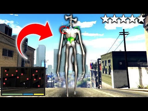 Playing As MECHA SIREN HEAD in GTA 5! (We Swapped Bodies for 24 HOURS?!) - GTA 5 Mods Funny Gameplay