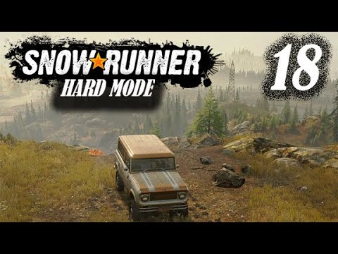 SnowRunner - Hard Mode - The Boatman's House - Episode 18