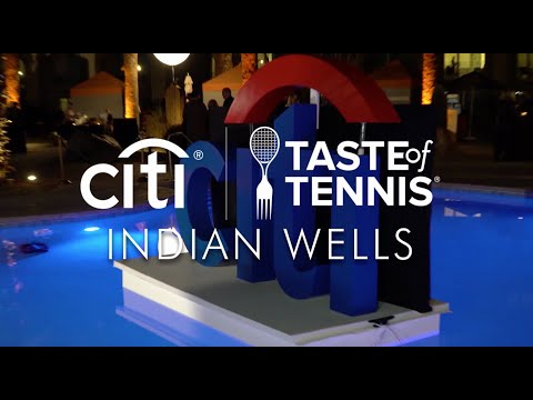 Citi Taste of Tennis Indian Wells LIVE!!!! Monday March 4th!