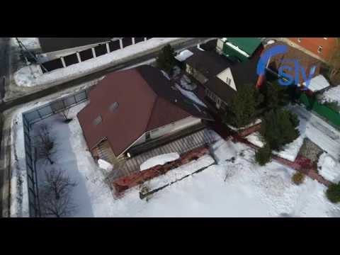 Пример съемки коттеджа 4K. 