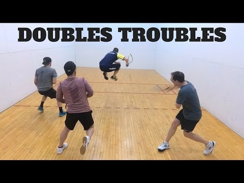 Racquetball Clips 82 - Some Tough Doubles!