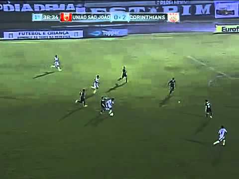 Gol de Luis Ricardo   União São João 2 x 4 Corinthians   Copa São Paulo de Futebol Júnior 2013
