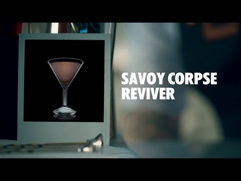 SAVOY CORPSE REVIVER DRINK RECIPE - HOW TO MIX