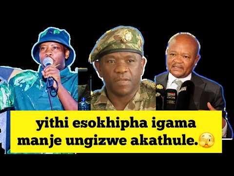 Ungizwe mchunu akathule manje yithi esizo khipha igama.kusho Godole no siya myeza.