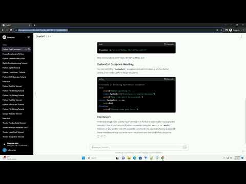 Quit Python Command