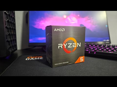 RYZEN 5 5500 Unboxing e Teste Em Jogos 2025