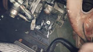 Mazda Protege - How to remove air Conditioning Compressor