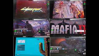 Test (Snapdragon 8 Elite): Cyberpunk 2077, God of war, AC Syndicate, Mafia 2, RDR 2 (Not Playable)