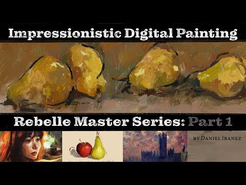 Rebelle Master Series: Impressionistic Digital Painting Like Edgar Degas