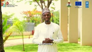 Watch Ibrahim, an NJFP alumnus, now employed, he explains from applicant to Fellow to professional.