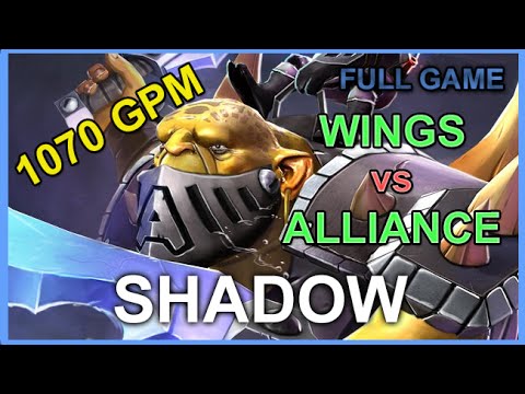WIngs Shadow Alchemist vs Alliance - TI6 - Full Game