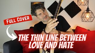 The Thin Line Between Love And Hate - Iron Maiden Guitar Cover