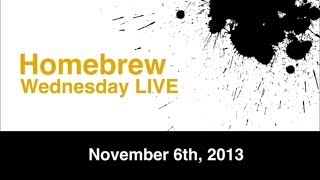 Home Brew Wednesday LIVE!