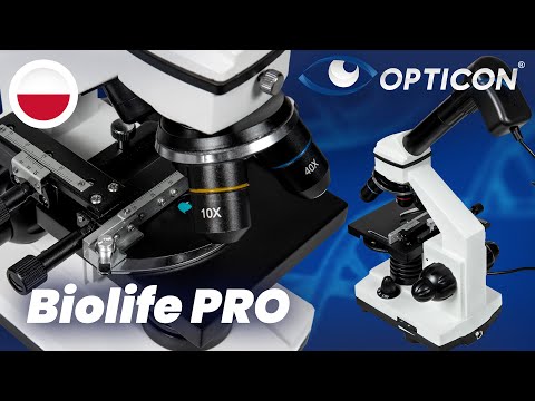 Mikroskopas Opticon Biolife PRO su vaizdo kamera video