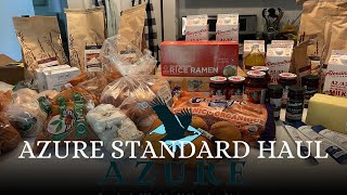 AZURE STANDARD Grocery Haul  w / PRICES // June