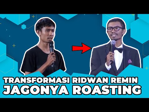 Transformasi Ridwan Remin Komika Jagoan Roasting sejak Audisi dan Kompetisi