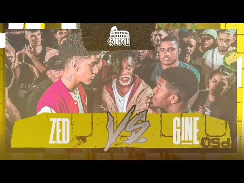 (PEGOU MUITO FOGO 🔥🔥🔥) ZED X GINE - SEGUNDA FASE - BATALHA DO COLISEU - EDIÇÃO 111