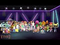 Characters Dance To Be Doodle De Dum