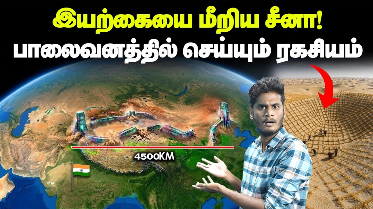 🤯😱சும்மாவே இருக்க மாட்டீங்களா? - பாலைவனதுக்கு நடுவ?
