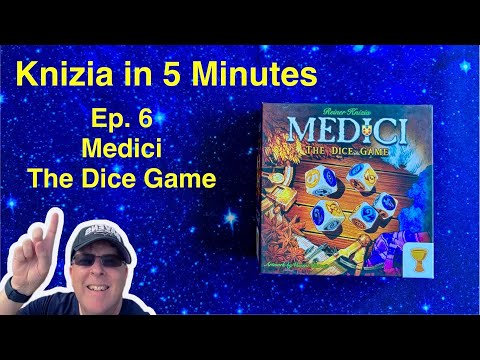 Knizia in Five Minutes. Episode 6 Medici The Dice Game