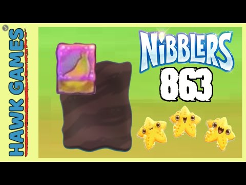 Fruit Nibblers Level 863 - 3 Stars Walkthrough, No Boosters