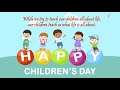 Happy Childrens Day 2020 Status Video Happy Childrens Day Happy Childrens Day Whatsapp Status