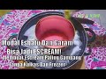 CARA MEMBUAT ES KRIM PUTER SUSU PANDAN SIMPEL DAN MANIS TANPA KULKAS