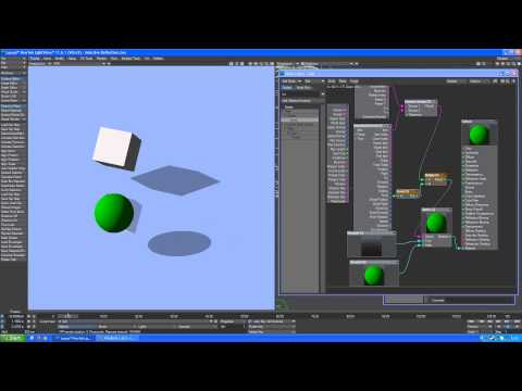 TrueArt LightWave 3D Tutorial How To Control Reflection 3 Full HD video