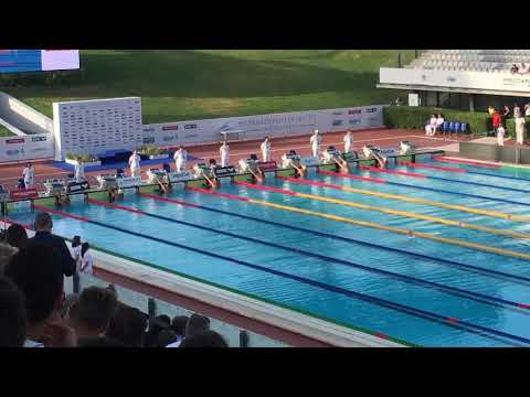 7 colli 2019 -finale A 50 dorso uomini - Michael Andrew record