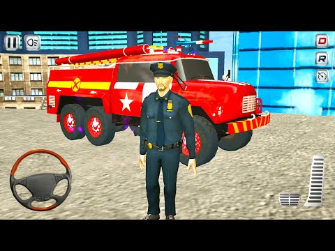 Policeman Firefighter-Ambulance Simulator #2 - Firetruck Driver - Android Gameplay