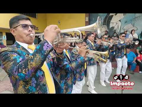 BANDA SANTA CECILIA DE CÁTAC 2022 - PASACALLE - MIX HUAYNO -IMPACTO DE FIESTA PERUANA