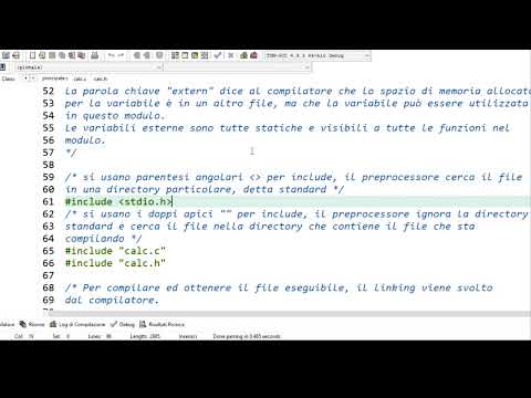 Linguaggio C - La programmazione modulare