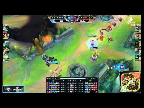 Champions Korea LCK Spring 2015 W1D1: Najin e-mFire vs SKT T1 Game 2 Highlights