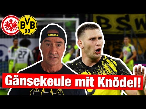 Binoculars to first place 🖤💛 | Eintracht Frankfurt - Borussia Dortmund 3:3