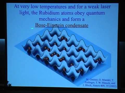 The Quantum Phases of Matter (Lecture 1) by Subir Sachdev