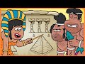 Building The Pyramid Stone Age Dudes Caveman Cartoon Ep 07