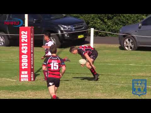 2018 NHRU Prem 2 - Round 9 Highlights - Singleton v Newcastle Uni