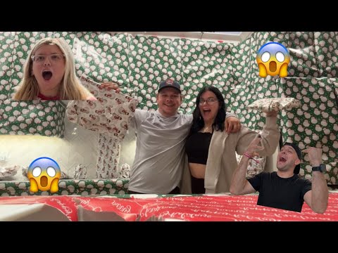Wrapping Mariah and Bills Entire House With Wrapping Paper PRANK!! *HILARIOUS*