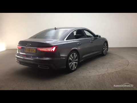 KY68XPL AUDI A6 TDI QUATTRO S LINE GREY 2018