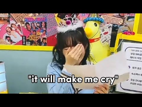 Leeseo made Rei laugh so hard on her birthday