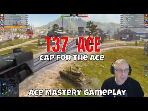 T37 Ace Mastery in Ghost Factory F2P american line grind #wotb #wotblitz