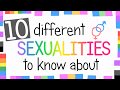 10 Sexualities To Know About