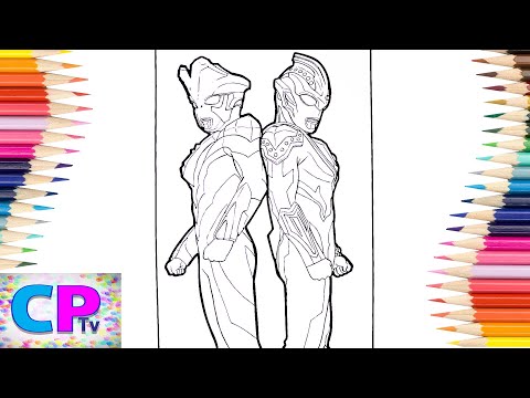 Ultraman Victory ,Ultraman Ginga Coloring Pages,Ultraman Heroes Coloring,N3WPORT - Castle/NCS Music