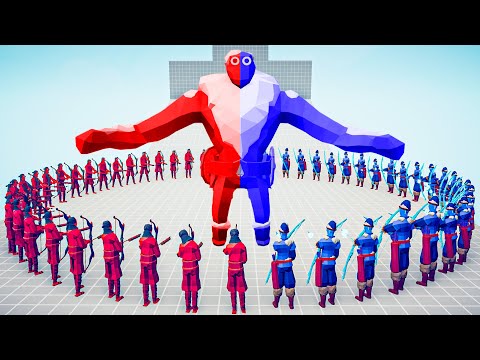 FIREWORK + ICE ARCHERS vs EVERY UNIT - Totally Accurate Battle Simulator TABS