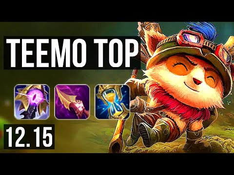 TEEMO vs KARTHUS (TOP) | 9/1/8, 2.0M mastery, 1100+ games, Legendary | EUW Master | 12.15